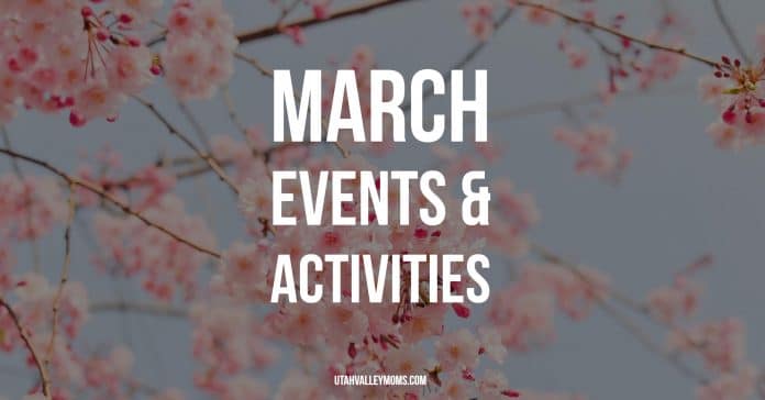 March activities & events in Utah County