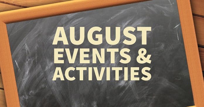 August Events & Activities