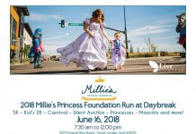 2018 Millie's Princess Foundation Run Flyer